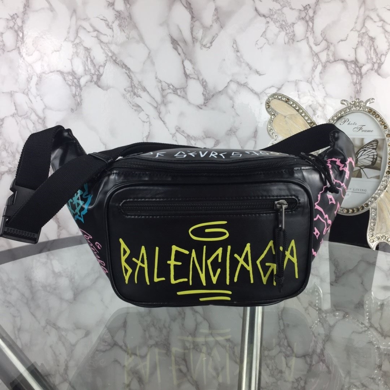 Ba*len*cia*ga waist & chest packs